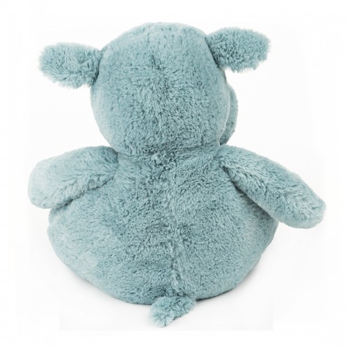 Gund Oh So Snuggly Hippo 12.5" Plush Toy | 0 months+ | Baby Soft Toy | Stuffed Toy